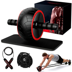 AB Tire Skin Single-Wheel Anti-Slip Abdominal Roller Set, Best Selling on Amazon, Home Fitness Set