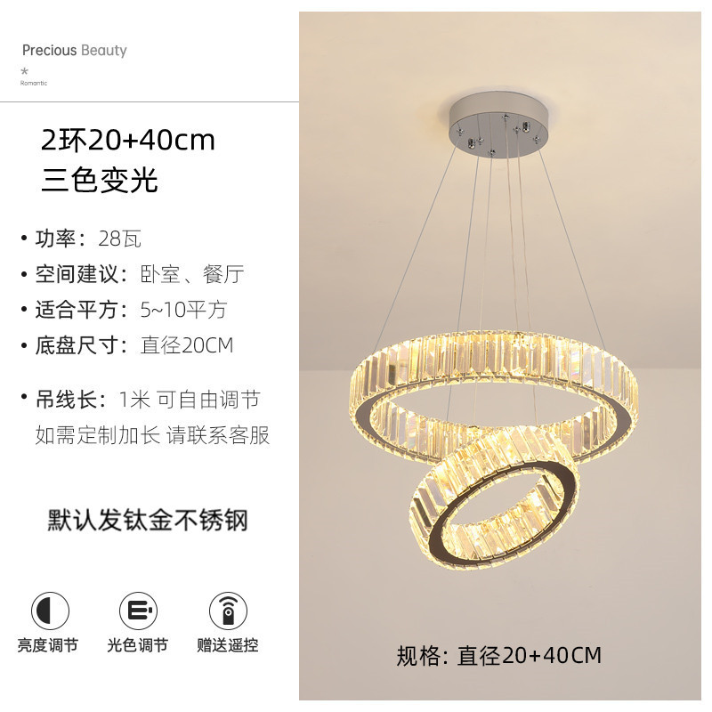 Nuevo edificio dúplex villa atmósfera de cristal candelabro apartamento loft salto candelabro escalera hueca candelabro de cristal