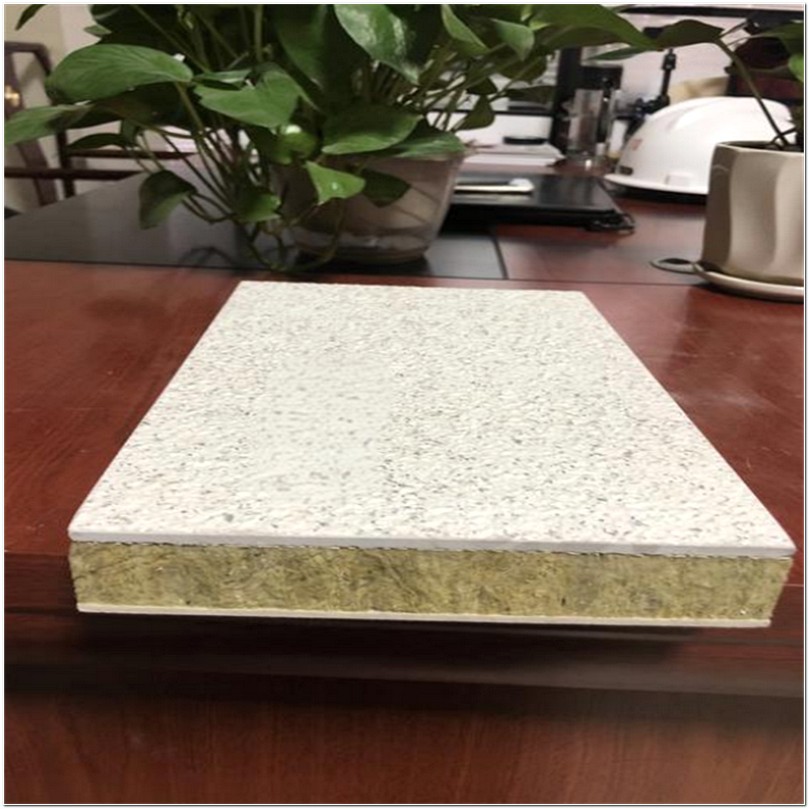 荆州勇士牌图书馆外墙石材保温一体板 墙体装饰保温一体化板