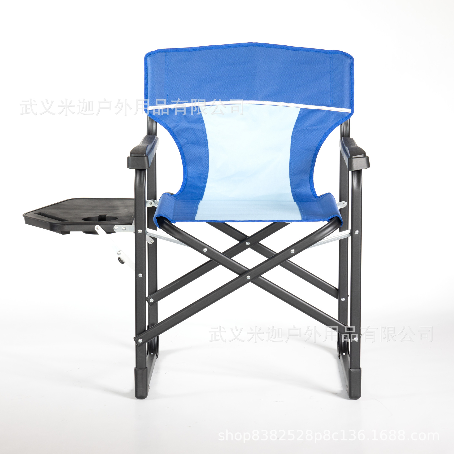 Nuevo ocio transfronterizo al aire libre silla plegable acampada silla de pesca con tablero silla plegable fábrica al por mayor