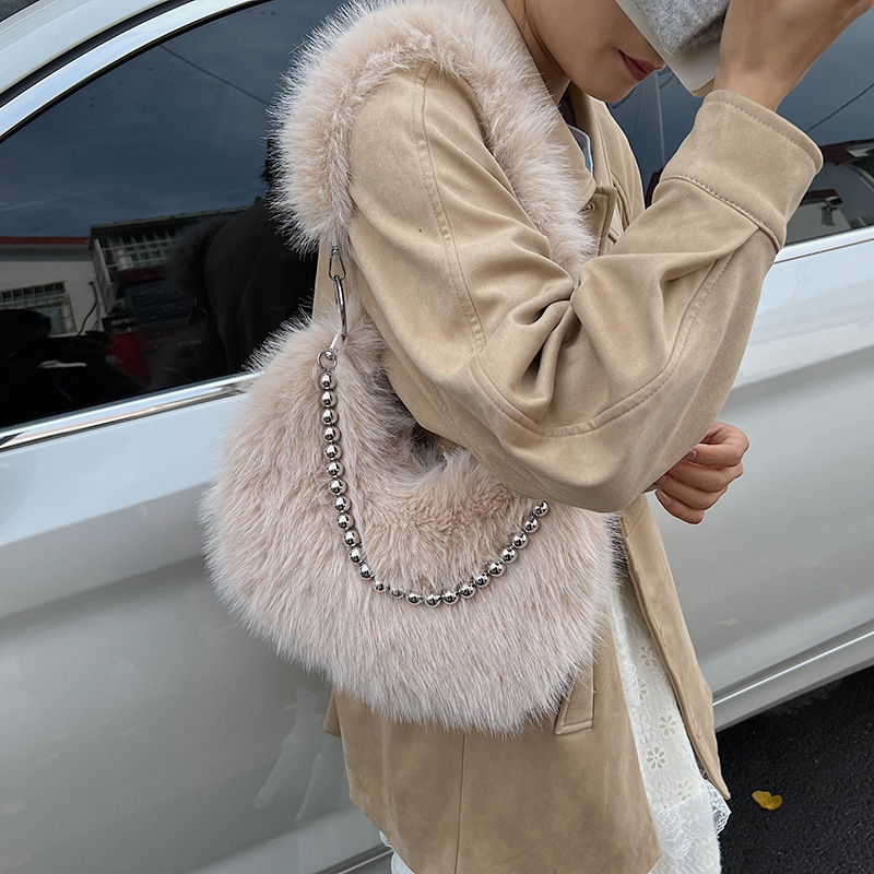 2025新款秋冬单肩斜挎百搭通勤大容量高级感包包女