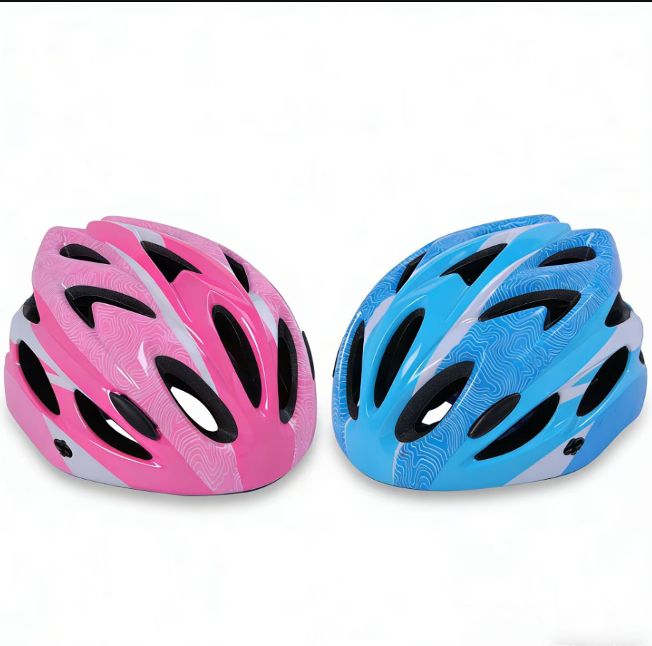 Children's Cycling Helmet, One-Piece Adjustable Breathable Protective Gear, Unisex Roller Skating and Scooter Safety Helmet