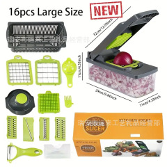 越境家庭用厨房多機能野菜切り器携帯で清潔にしやすい千切り器の千切り器