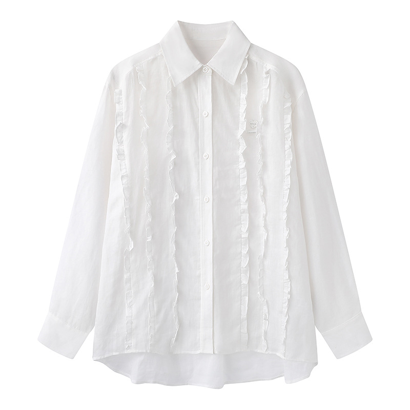 Spring elegant cute shirt for leisure