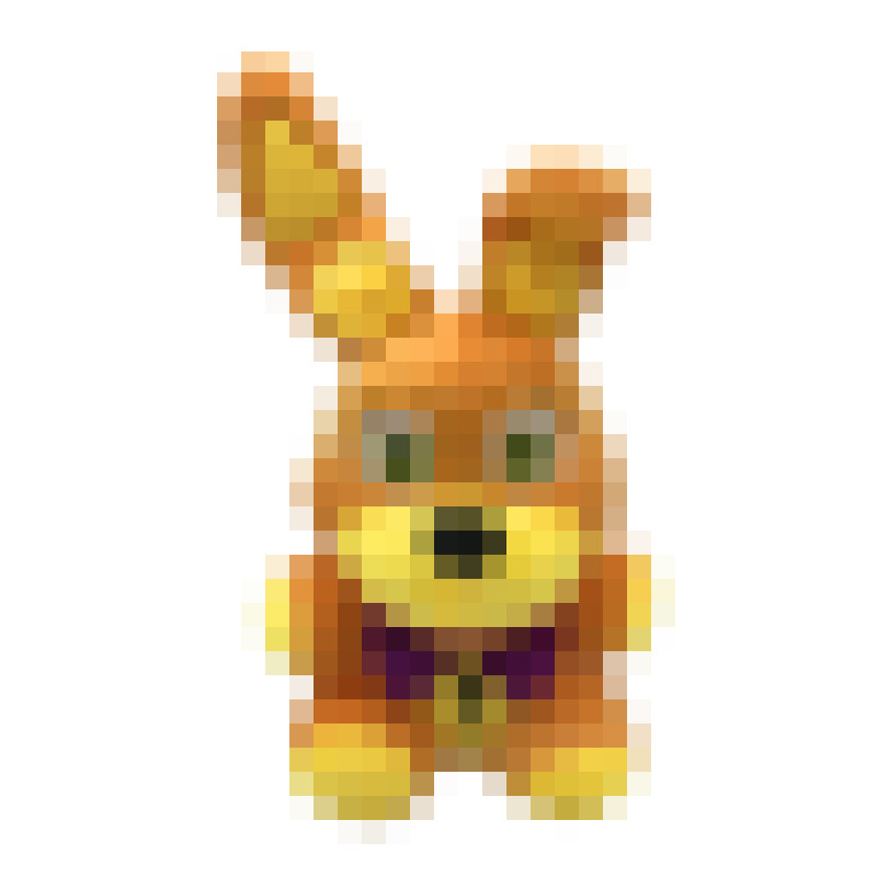 Yellow rabbit / 18cm