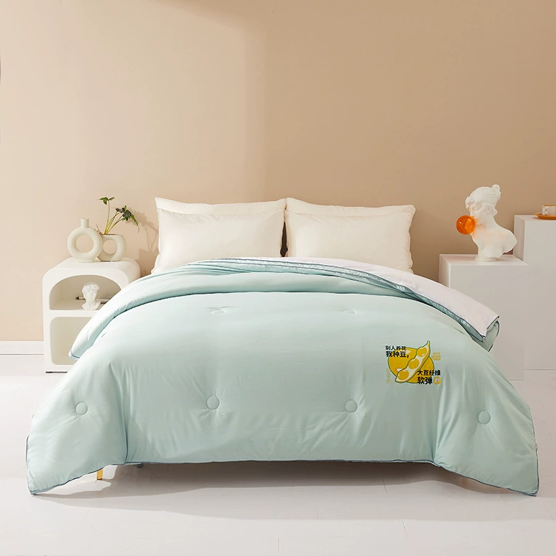 Новый прямой эфир with hot three-dimensional soybean fiber is thickened and warm with new styles. Spring and autumn quilts are quilts in student dormitory
