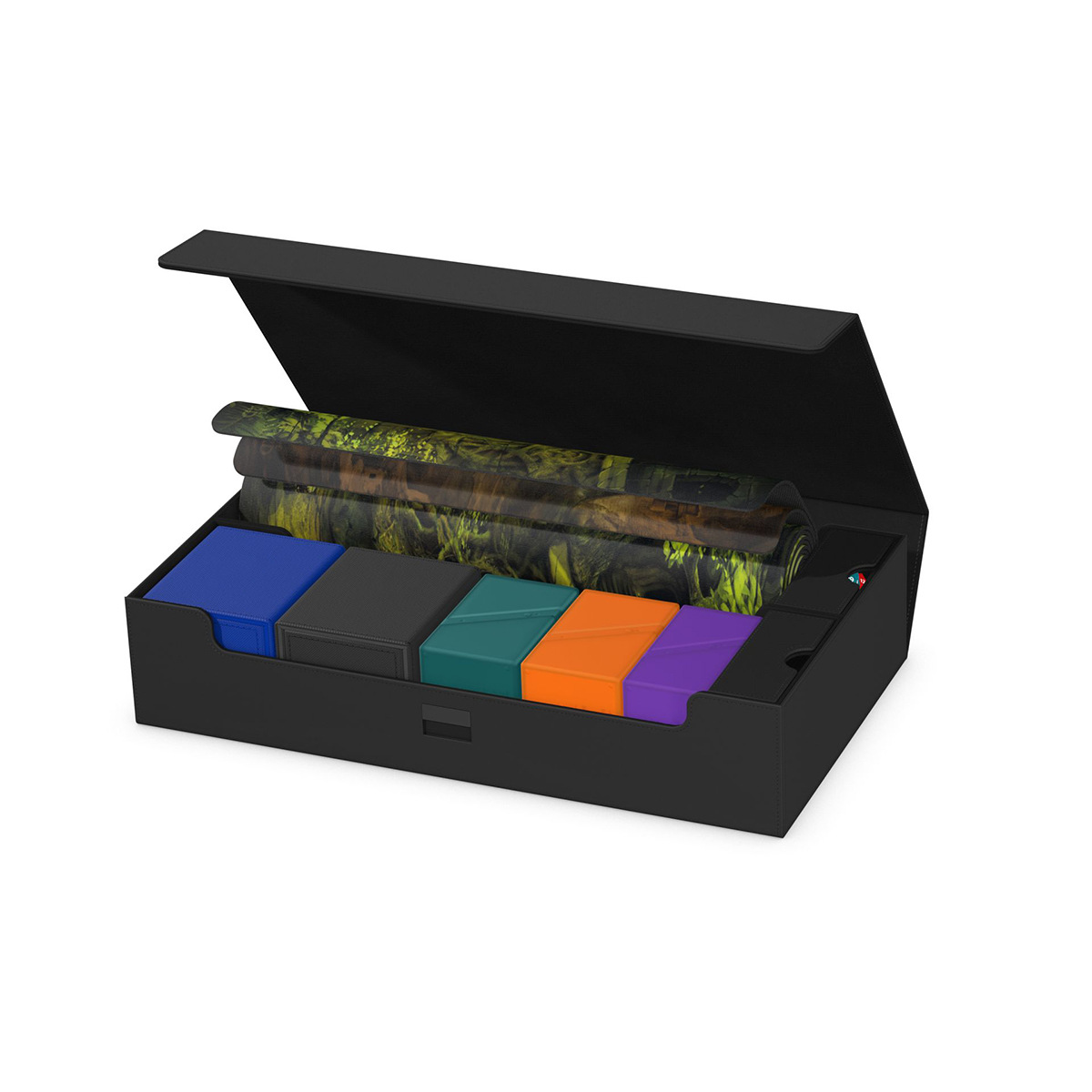 De gama alta 1000 + PU caja de tarjeta juego MTG juego rey Ultraman tarjeta Bao Ke Meng Wanzhi Almacenamiento de tarjetas al por mayor