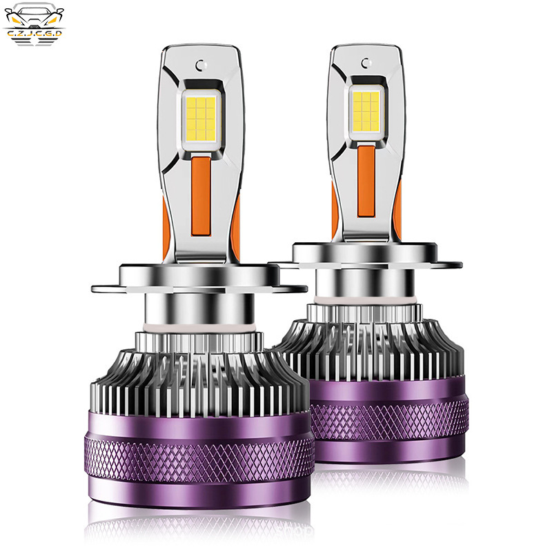 Fábrica transfronteriza directa 240W tres tubos de cobre accesorios de faro LED H1H4H7H119005 adecuados para faro