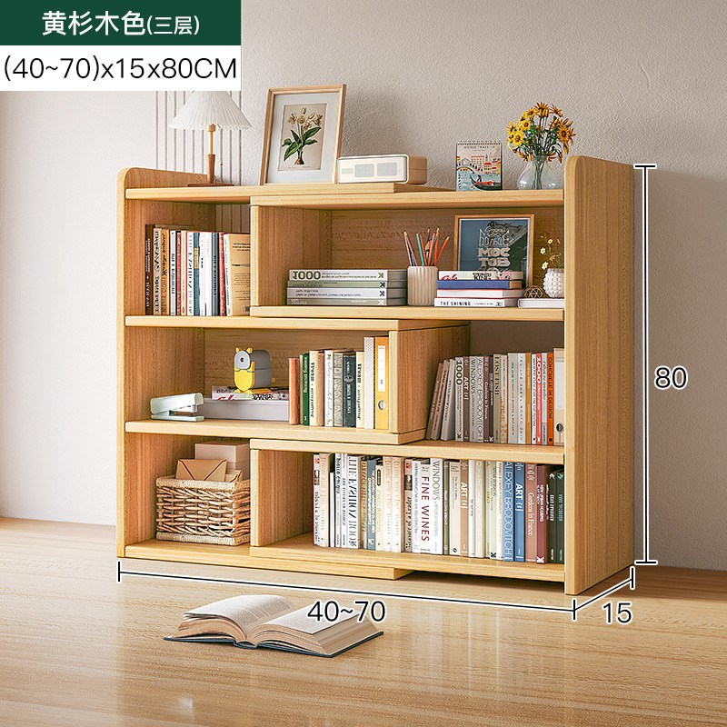 Escritorio de múltiples capas de almacenamiento rack de almacenamiento de escritorio estantería armario de oficina piso pequeña estantería estudiante casa gabinete