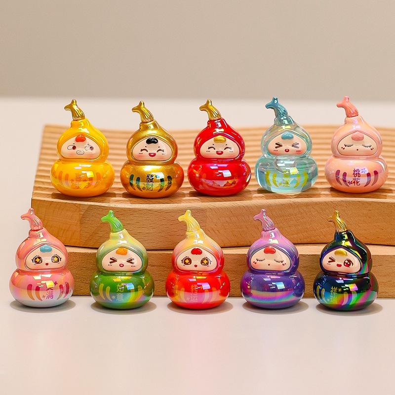 中国の流行のおもちゃの赤ちゃん小福ルーブラインドボックス装飾品かわいい表現かわいいフィギュアオフィスワークステーション装飾ギフト|undefined