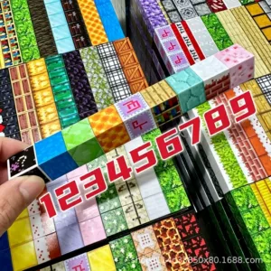 Магнитные кубики DIY с фигурками конструктор