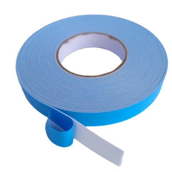 厂家直供PE白泡棉双面胶带高粘白色泡棉广告牌固定粘贴双面粘贴