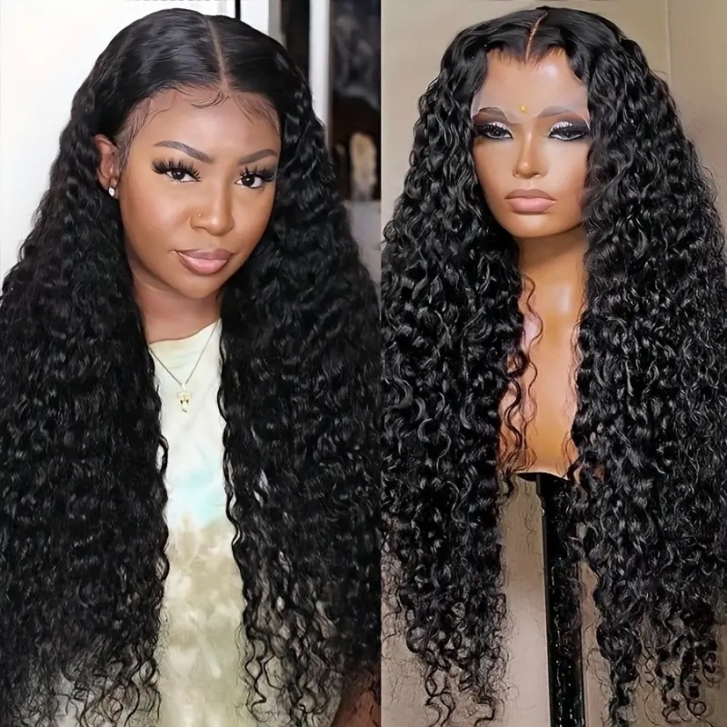 Parrucche alla moda con frontale in pizzo, stile europeo e americano, arricciacapelli, extension di capelli sintetici africani._voghion.com