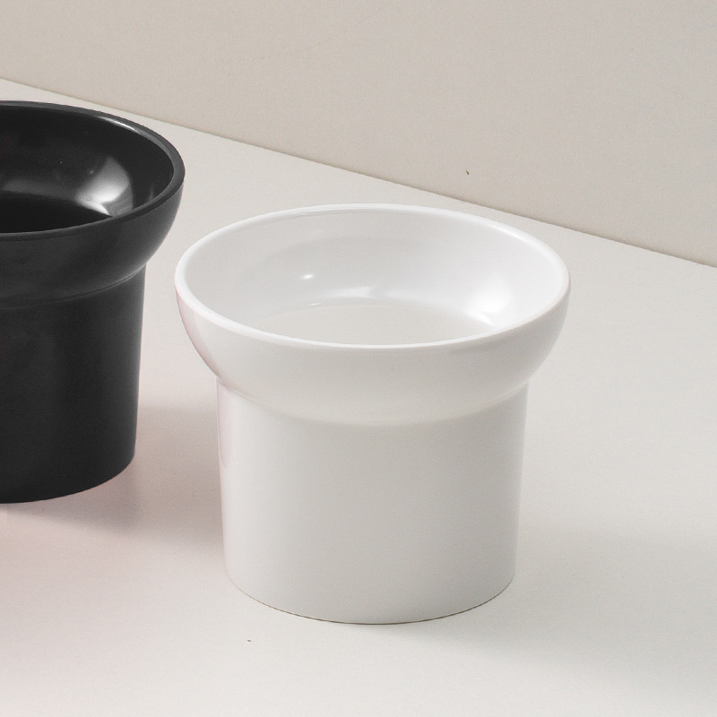 Japanese Simple Style Creative Melamine Resin Flowerpot Cylindrical Succulent Plant Office Desktop Potted Plant With Tray