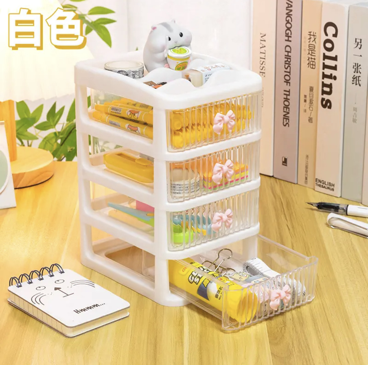 4단 서랍모델 [화이트]