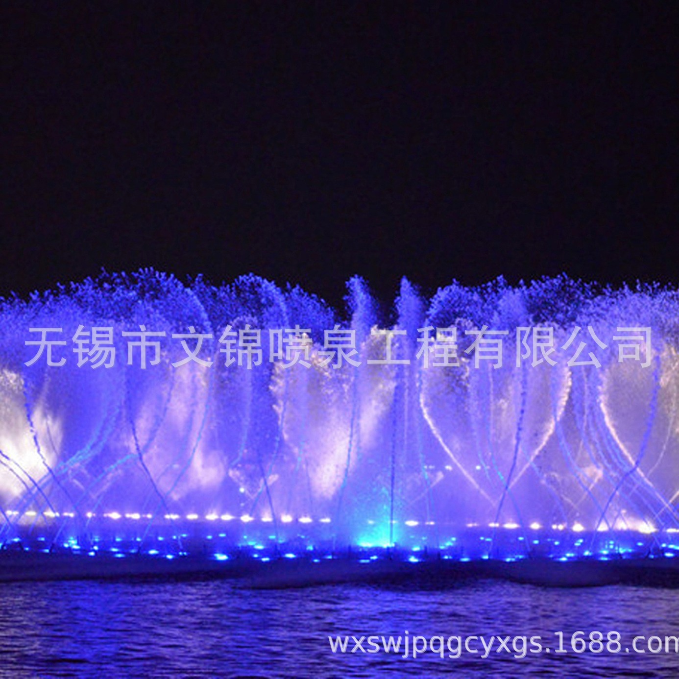 喷泉施工安装 水景设备维修 大型音乐喷泉 数控喷头 海浪水景