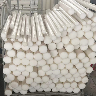 Solid Nylon Products Plastic Rod Nylon Rod Pp Rod Wear-Resistant Polypropylene White Solid Thin Nylon Rod Processing