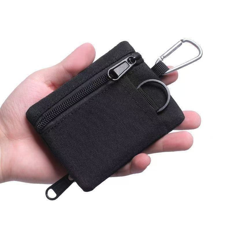 Casual Outdoor Tactical Key Bag Men's and Women's Coin Purse Coin Earphone Storage Card Bag Small Wallet Mini Small Bag Casual Outdoor Tactical Key Bag Men's and Women's Coin Purse Coin Earphone Storage Card Bag Small Wallet Mini Small Bag