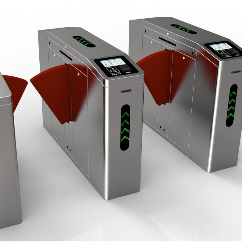 人行通道闸不锈钢翼闸校园闸机校园通道闸人证核验闸机智能人行闸