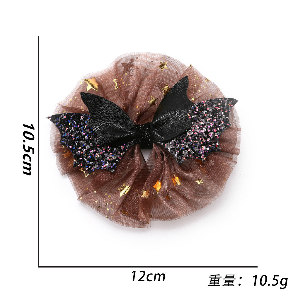 Vestido de gasa bate arco horquilla