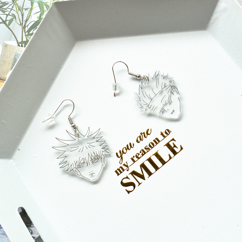 Cartoon Pattern 1 Pair Christmas Cartoon Arylic Drop Earrings