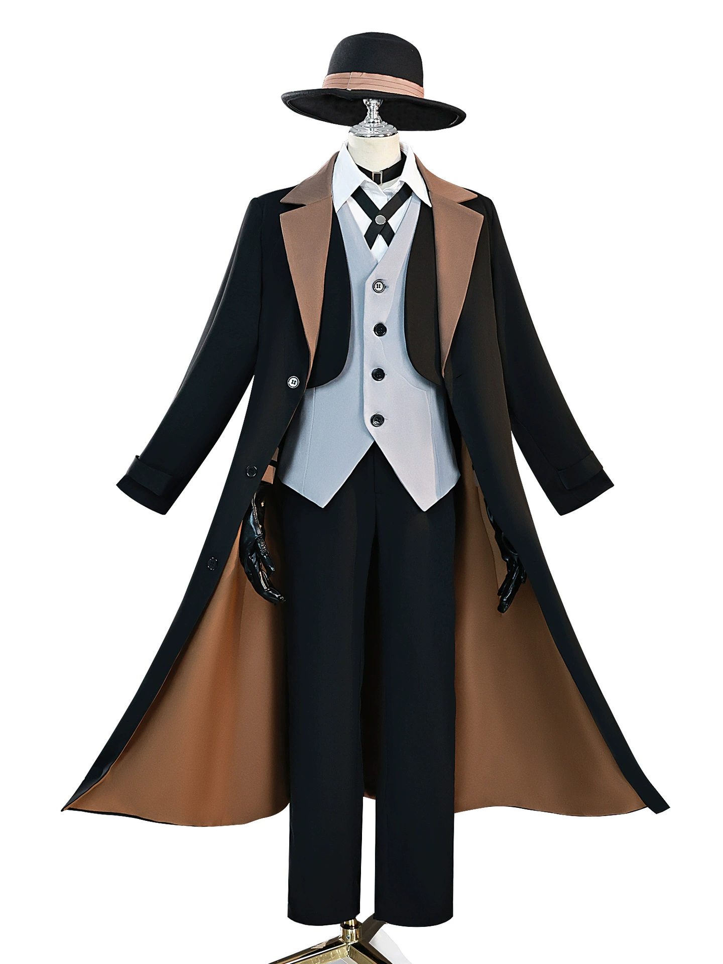 Косплей-костюм (Fog) Bungou Stray Dogs — Накахара Чуя / Дадзай Осаму, полный комплект, разные размеры