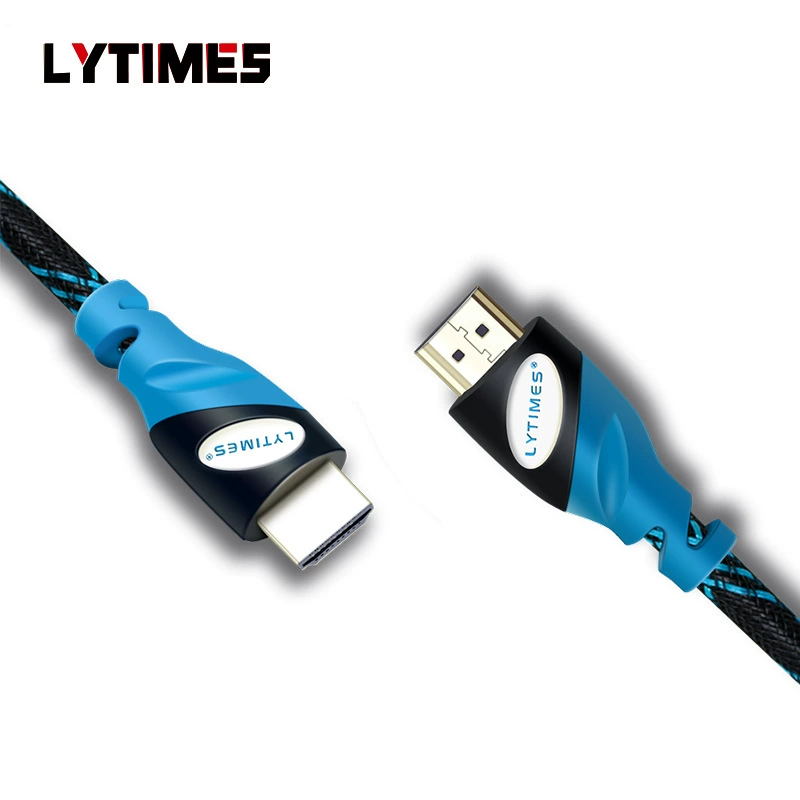 HDMI кабель для ТВ/компьютера высокого разрешения 1.4/2.0, дата/видеокабель, конверсионный кабель 4K с золотым разъёмом