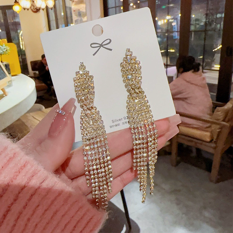 Серебряная игла, серьги из жемчуга, образец 925, стиль легкой роскоши, оптовая торговля