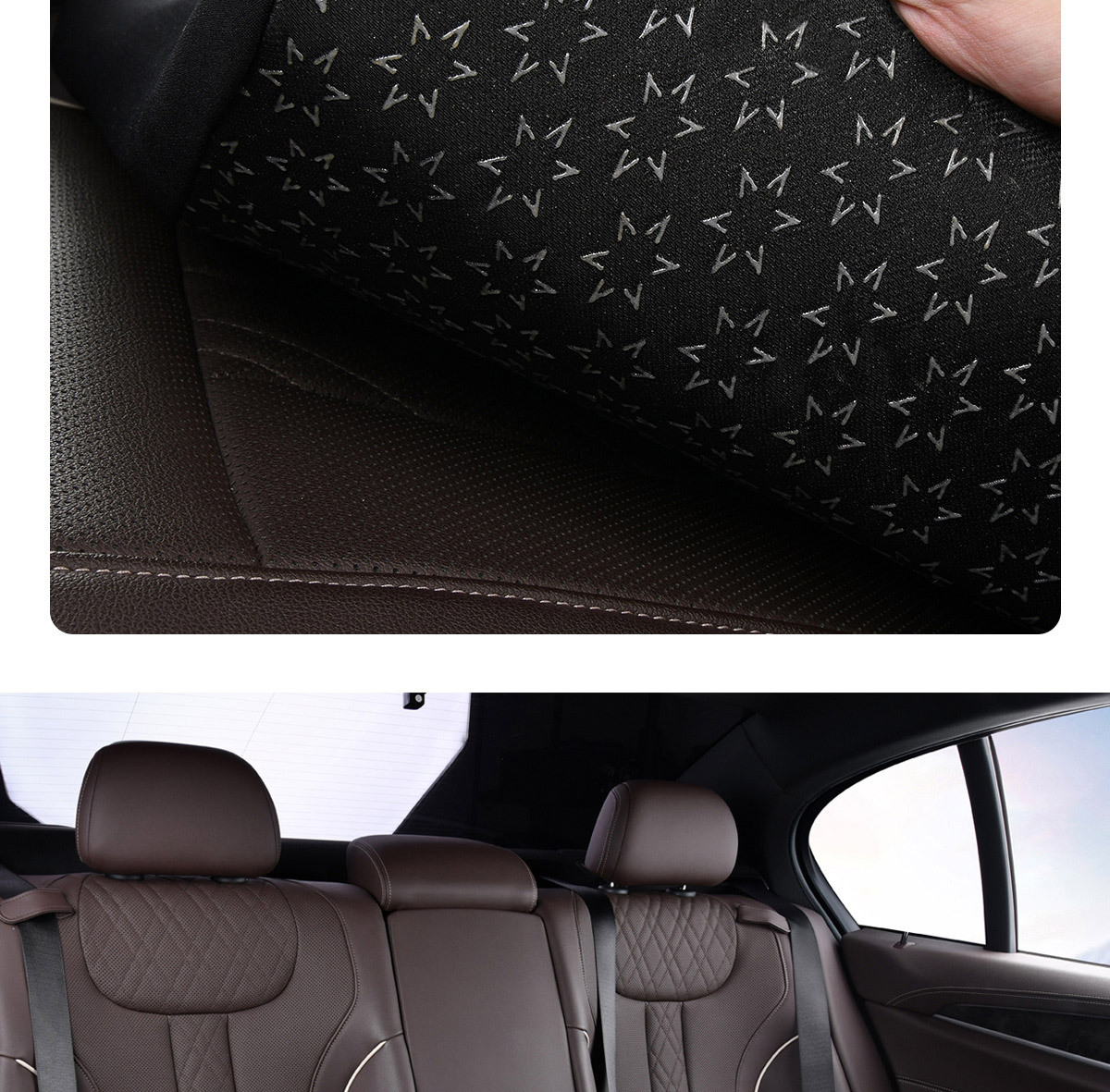 Car Heated Cushion Electric Massage Waist Cushion Car Seat Memory Foam Back Pillow Waist Office Waist Seat