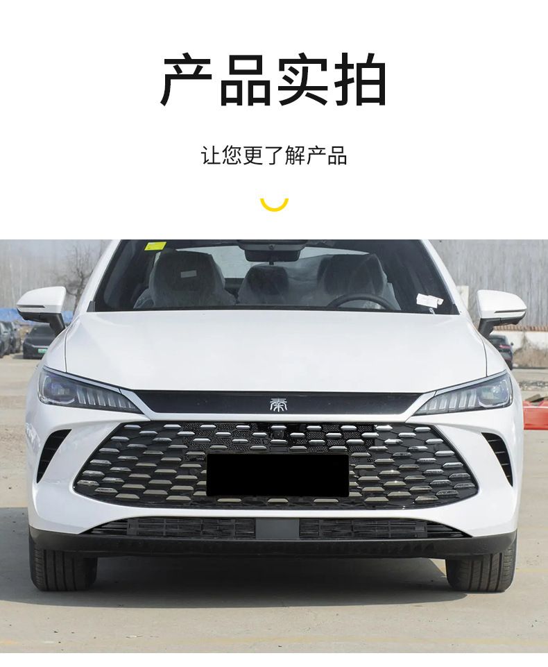Suitable for 25 Byd Qin Plus Dmi/Ev Smart Driving Snap-On Insect-Proof Nets Without Disassembly of Front Bumper Anti-Mosquito Nets