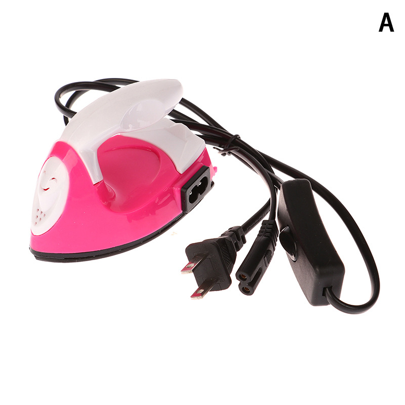 Pindou plancha pequeña plancha eléctrica de bricolaje hecha a mano para niños plancha creativa máquina de transferencia de calor mini etiqueta de tela pequeña taladro caliente