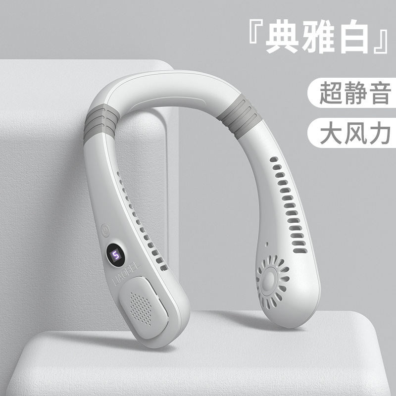 新しい首吊りファン USB 充電怠惰な屋外ポータブルサイレント強風葉のない首吊りファンギフト|undefined