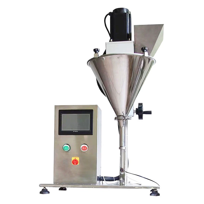 Полуавтоматная разлитая по бутылкам машина порошка консервируя для весить порошка дозы машины завалки порошка бутылки Силин количественного небольшого и машины завалки