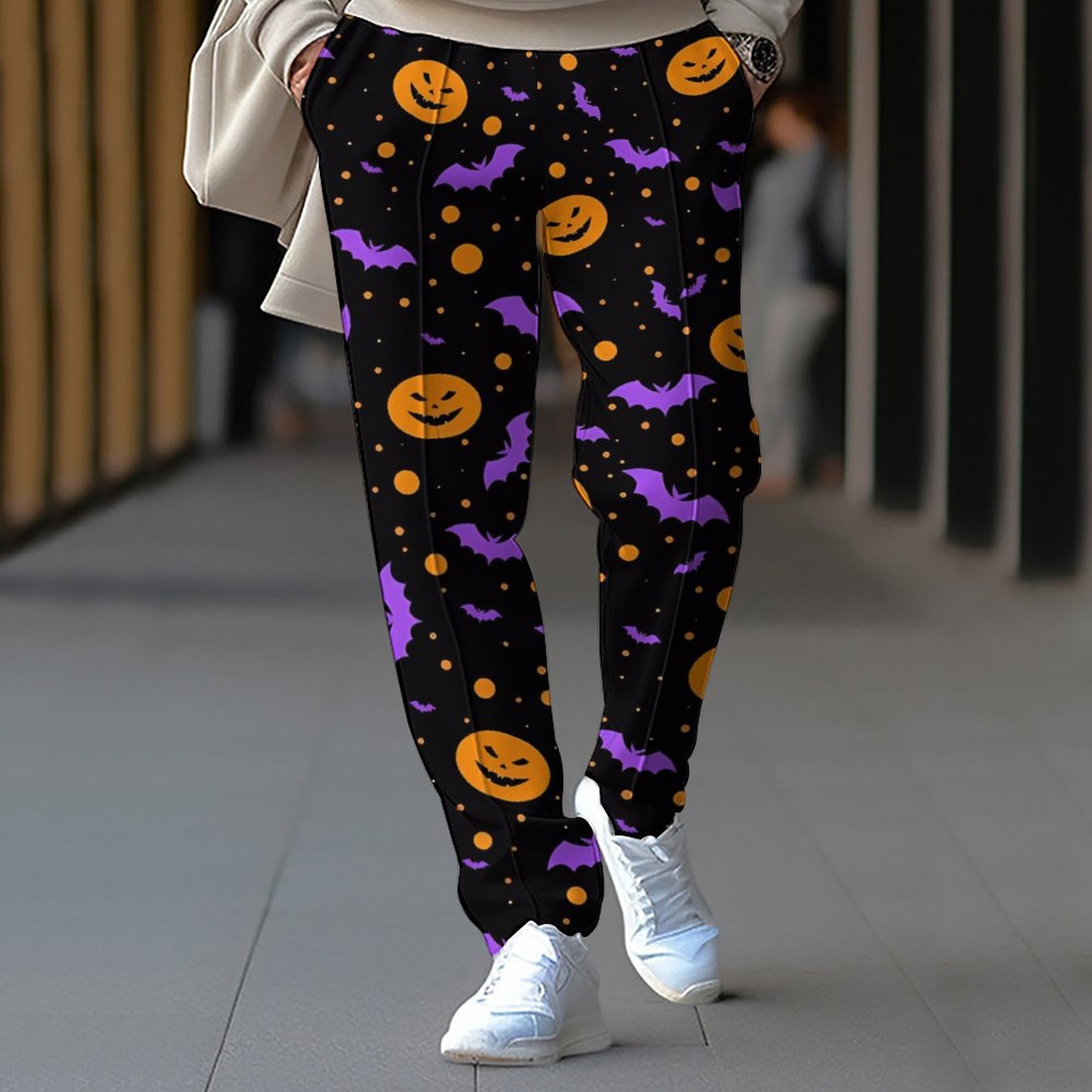 Men's Casual Pants Christmas Winter Sport Trousers For Men_voghion.com
