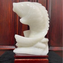 优选阿富汗玉年年有鱼锦鲤礼品家庭摆件批发金鱼玉石鱼摆件工艺品