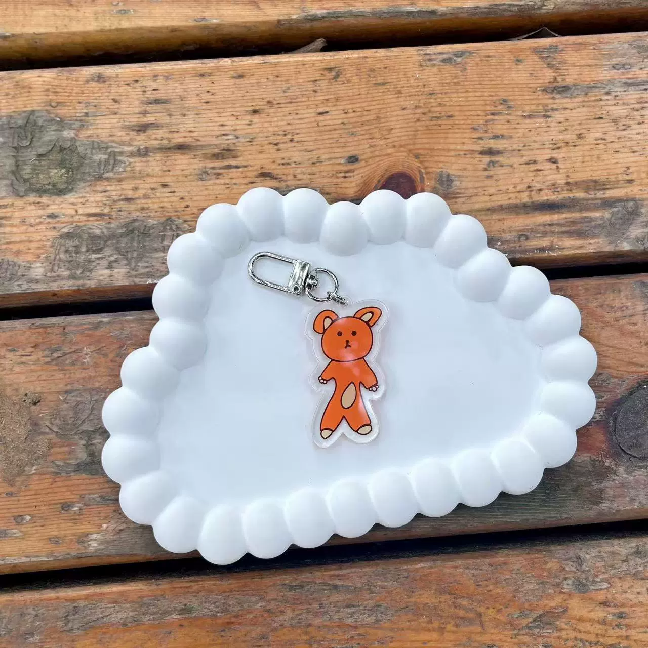 acrylic cartoon double-sided cute keychain, pendant, (Physicals)