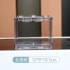 Medium fully transparent building block box (length 12cm*width 8cm*height 10.5cm)