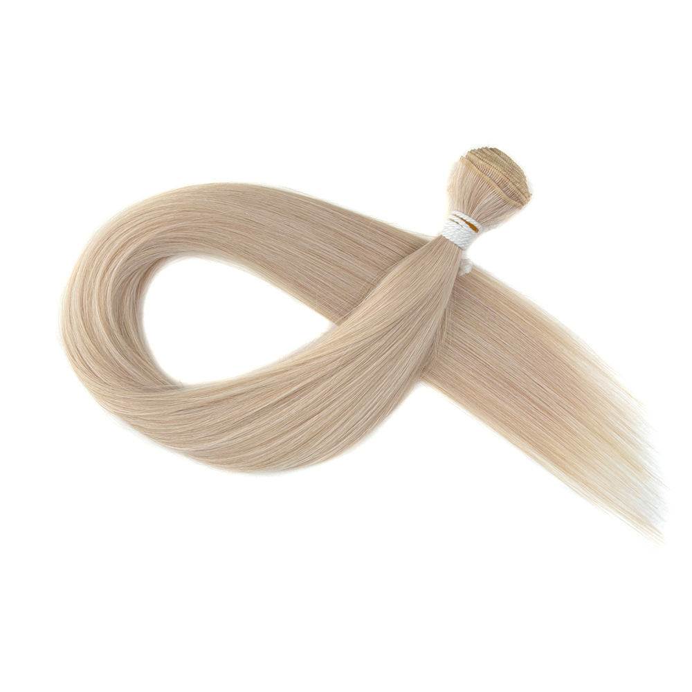 Europa, América y África transfronterizos Synthetic Straight Hair Bundle peluca recta extensión de cabello cortina