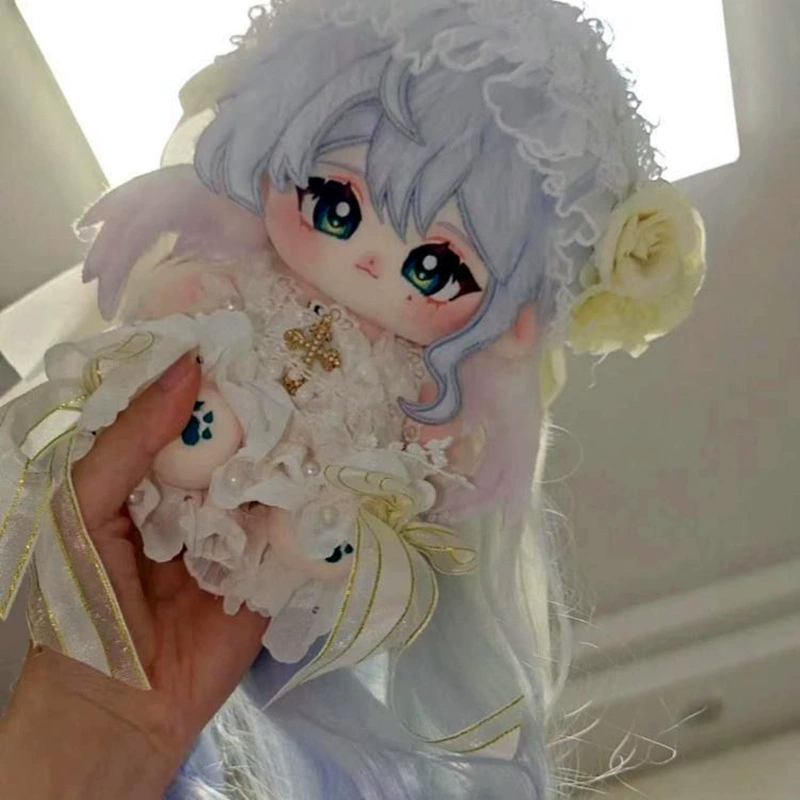 Хлопковая кукла, 20 см, подарок для девочки