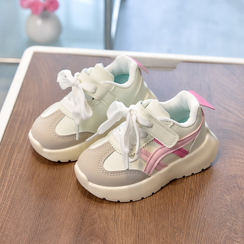 2026 nuevos zapatos deportivos para niños zapatos blancos para niños pequeños y medianos zapatos para bebés zapatos de correr antideslizantes zapatos Agan