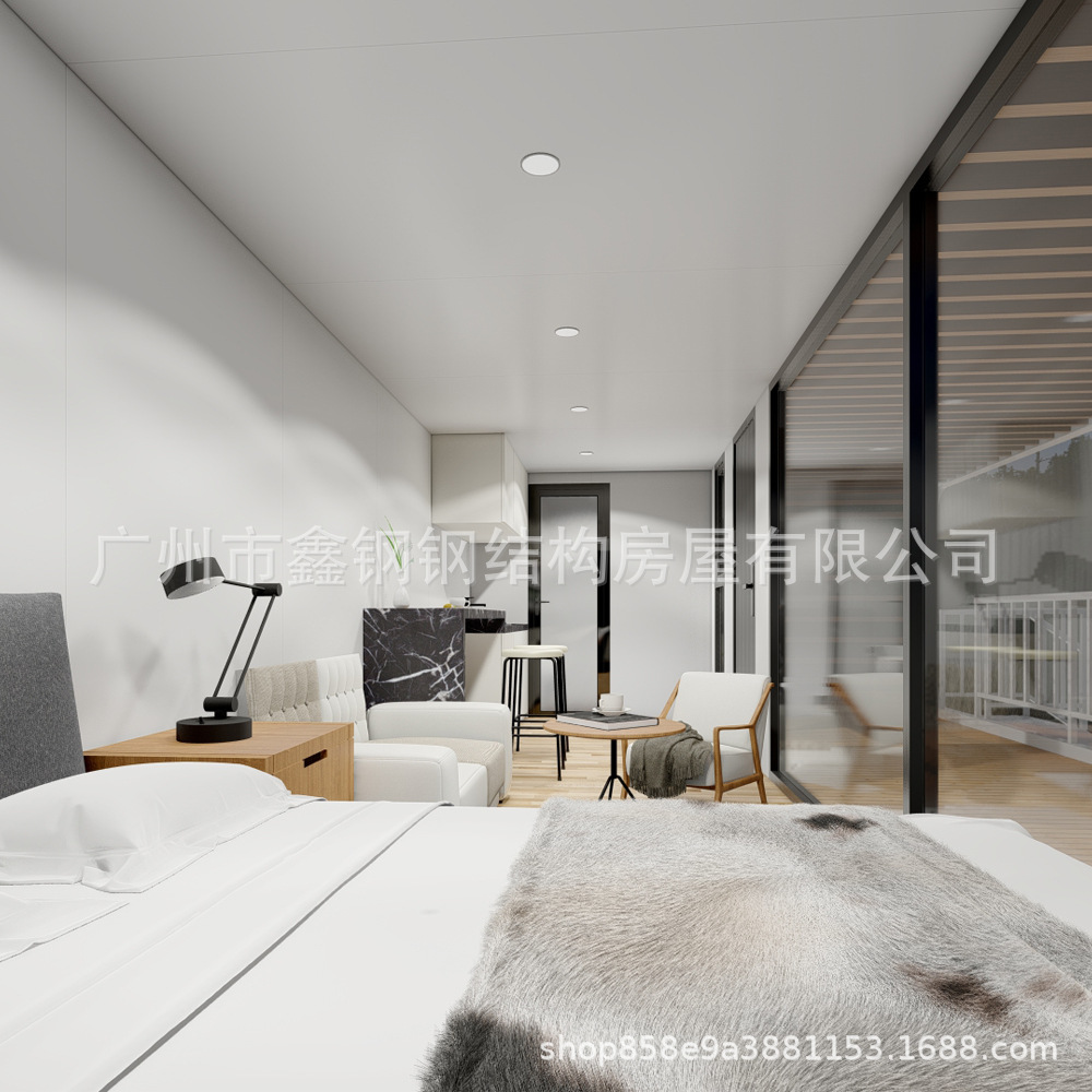 Modularidad de ensamblaje y modularización del sistema de control de la casa móvil prefabricada de la casa móvil de la cápsula de la cabina de manzana