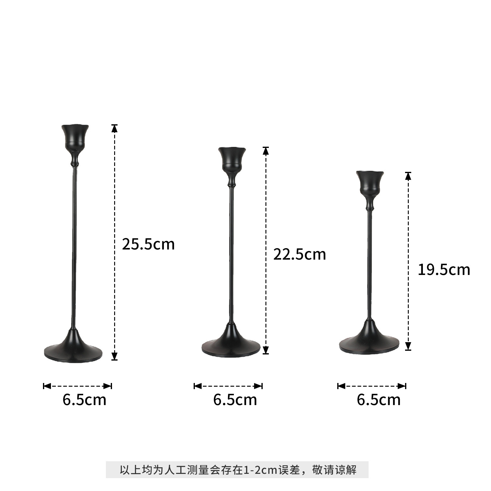 Candelaria transfronteriza metal aluminio hierro forjado decoración de bronce decoración navideña decoración de bodas artesanía regalos para el hogar