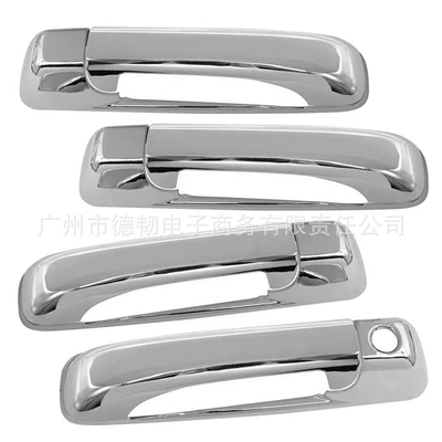 Applicable to 09-18 Dodge Ram 1500 2500 chrome handle stickers Ram door handle decoration