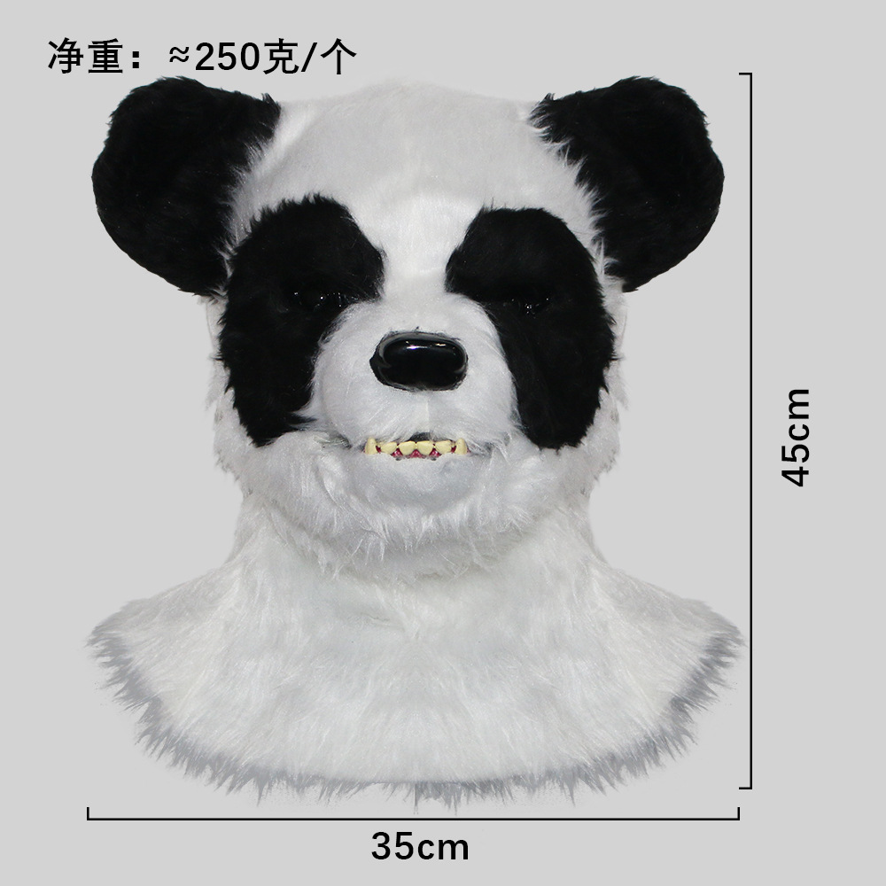 Puede abrir la boca, divertida serie de sombreros de animales, mascarada, máscara de mordida de boca, accesorios de actuación de fiesta de Halloween