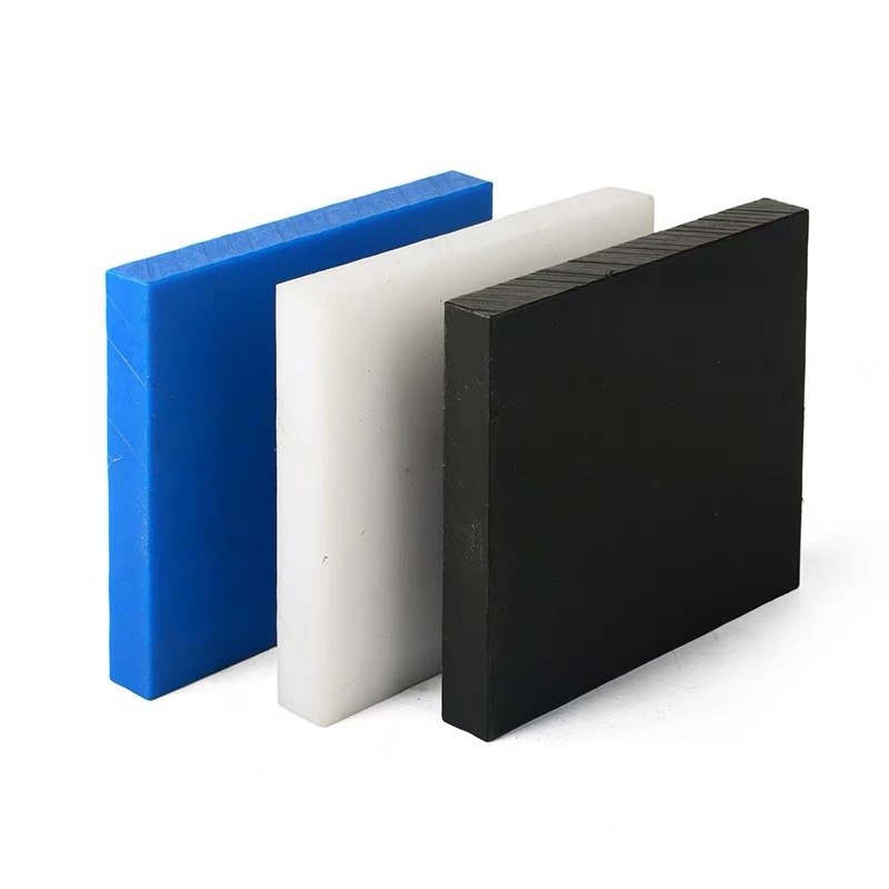 白色尼龙板pa6耐磨聚酰胺黑色加纤尼龙板蓝色尼龙塑胶板加工零切