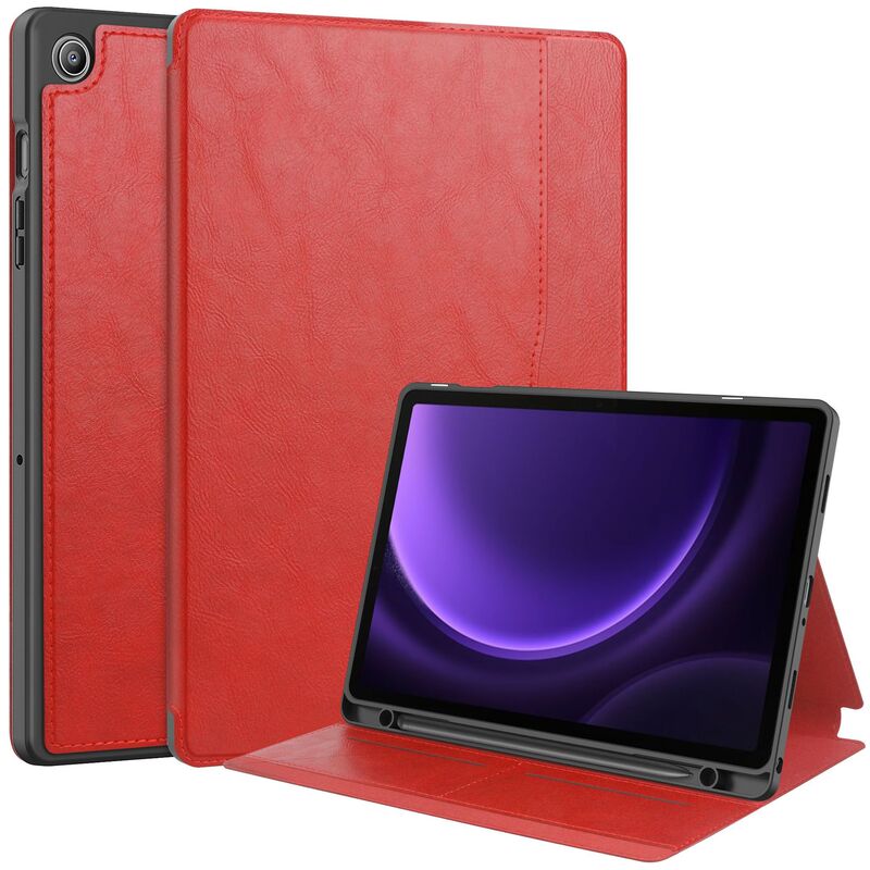 For Samsung Tab A9plus /A9 11 inch flat leather case multifunctional extraordinary business X216 protective case