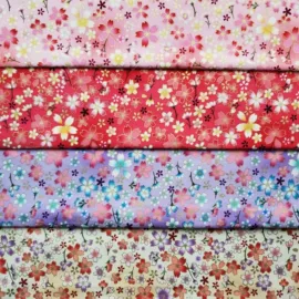 印花、扎染布;府绸;其他棉类面料