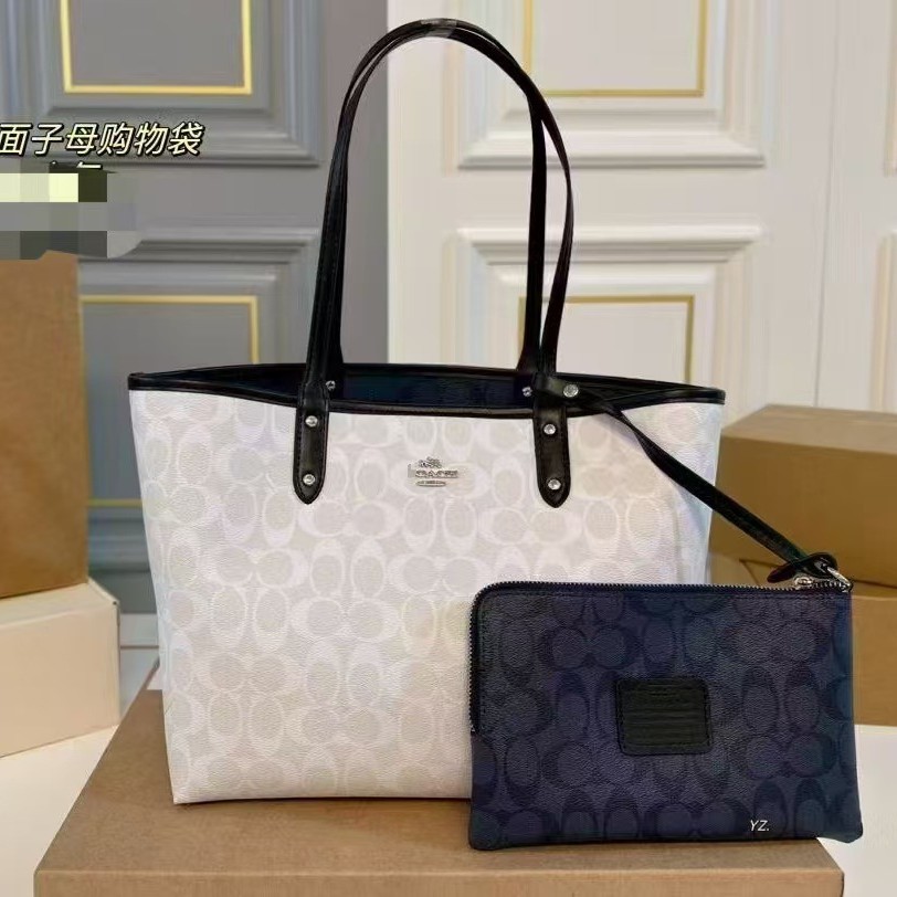 Koujia Double-Sided City33 Tote Bag High-Quality Women's Bag Presbyopic Shopping Bag Large Capacity Mother-In-Law Commuter Tote Bag