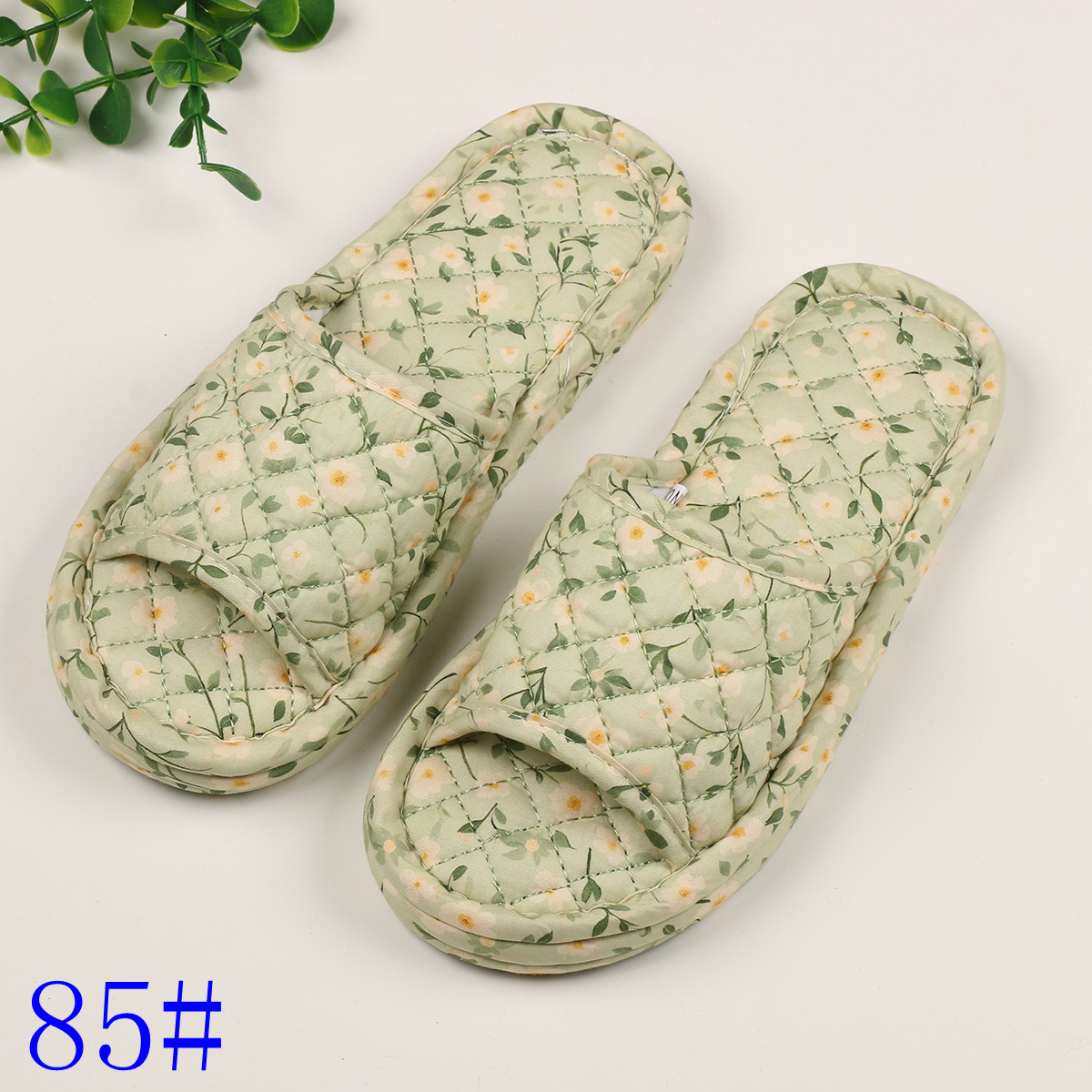 삼겹 꽃무늬 원단 여성용 85