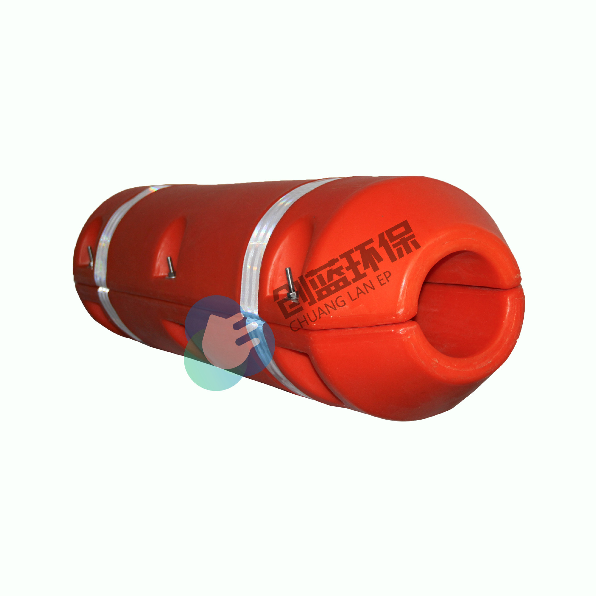 黑龙江塑料浮筒 400*1000mm拦污浮筒厂家供应